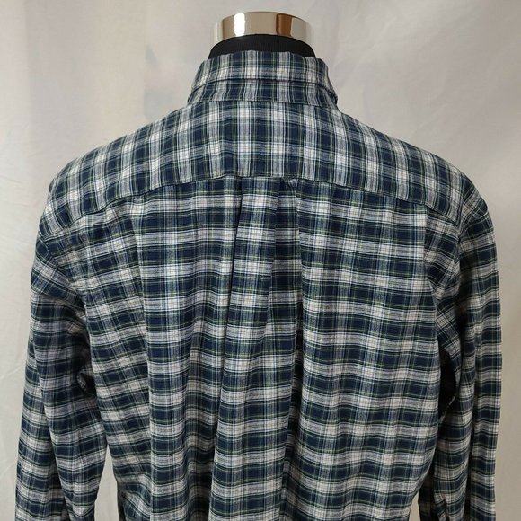 RALPH LAUREN Classic Fit XXL Blue Green Shirt - Picture 8 of 11